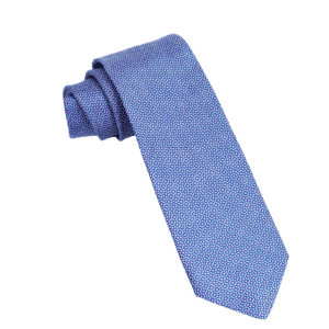 Classic Regular Blue Men's Necktie 2