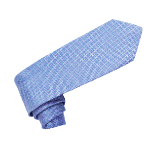 Classic Regular Blue Men's Necktie 1