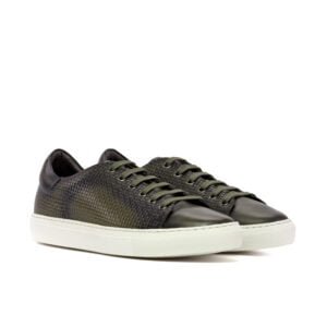 Timeless Classic White Cupsole Men's Sneakers - Image 2