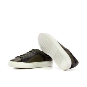 Timeless Classic White Cupsole Men's Sneakers - Image 4