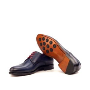 Classic Navy Derby Shoes for Versatility - Image 4