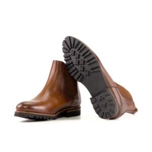 Timeless Medium Brown Chelsea Boots - Image 4