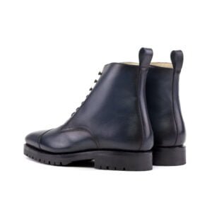 Navy Box Calf Jumper Boots - Image 3