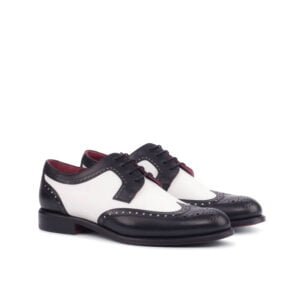 Black & White Wingtip Derby - Image 2
