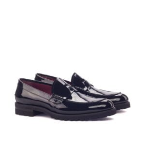 Women's Classic Black Patent Loafer - Image 2