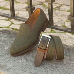 Marseille Belt in Flannel Green - Image 2