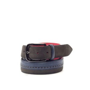 SunValley Belt in Grey & Navy - Image 3