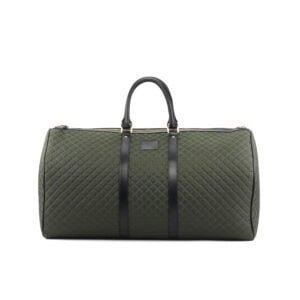 Spacious Durable Leather Strap Duffle Bag - Image 2