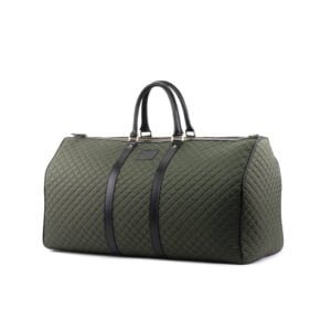 Spacious Durable Leather Strap Duffle Bag - Image 3