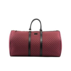 Spacious Durable Leather Travel Duffle Bag - Image 2