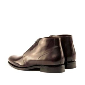 Classic Dark Brown Box Calf Chukka - Image 3