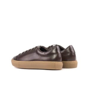 Classic Caramel Cupsole Trainer Shoe - Image 3