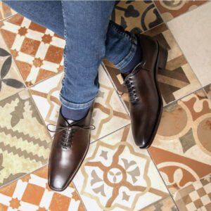 Elegant Ultramar Whole Cut Dress Shoe
