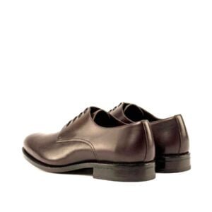 Classic Dark Brown Derby Dress Shoe - Image 3