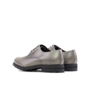 Classic Grey Shade Derby Dress Shoe - Image 5