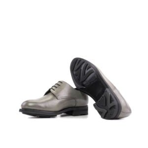 Classic Grey Shade Derby Dress Shoe - Image 6