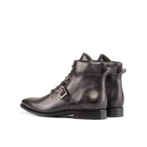 Aubergine Patina Hiking Boot Classic Elegance - Image 3