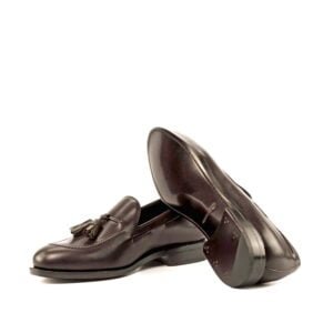 Classic Dark Brown Leather Loafers - Image 4