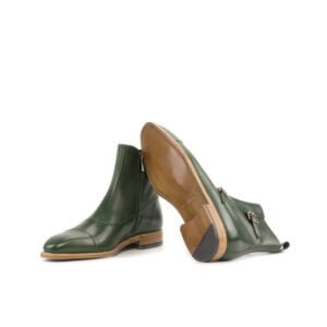 Elegant Octavian Double Buckle Leather Boots - Image 4