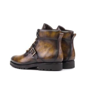 Tobacco Patina Commando Sole Hiking Boot - Image 3