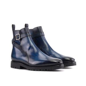 Denim Patina Jodhpur Ankle Boot - Image 2