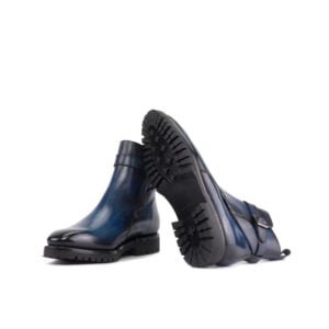 Denim Patina Jodhpur Ankle Boot - Image 4