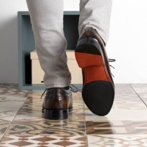 Tobacco Patina Longwing Blucher Fast Lane - Image 5