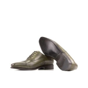Oxford Fast Lane Forest Green Sole - Image 4