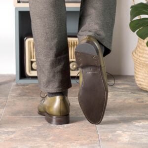 Oxford Fast Lane Forest Green Sole - Image 6