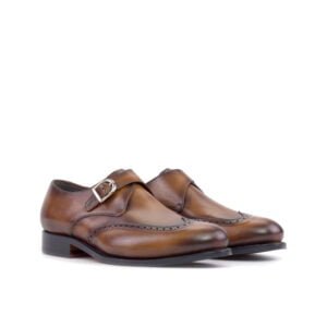Single Monk Fast Lane Cognac Sole - Image 2