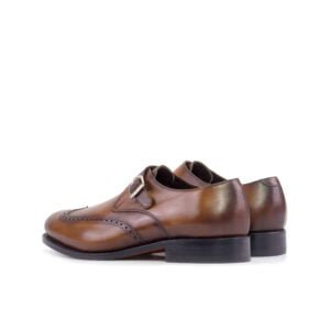 Single Monk Fast Lane Cognac Sole - Image 3