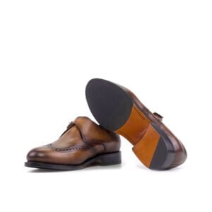 Single Monk Fast Lane Cognac Sole - Image 4