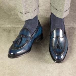 Loafer Fast Lane Denim Patina Shoe - Image 5