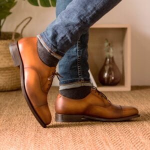 Oxford Fast Lane Classic Brown Patina