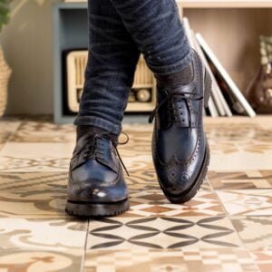 Longwing Blucher Fast Lane Black Sole - Image 5