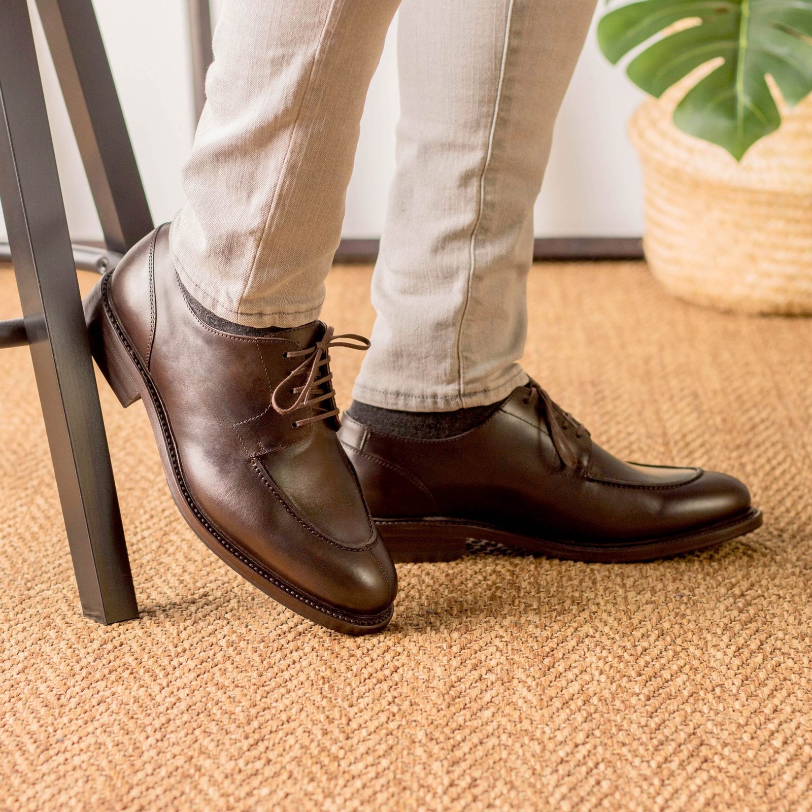 Derby Split Toe Fast Lane Brown