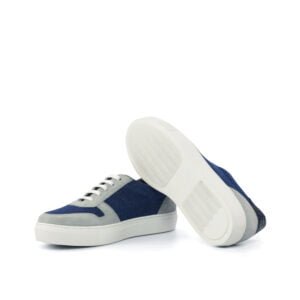 Women's Trainer Jeans Grey Croco Casual - Image 4
